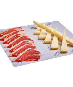 Jamón gran reserva de 20 meses y queso viejo